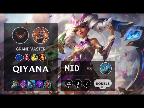 Qiyana Mid vs Zilean - EUW Grandmaster Patch 12.3