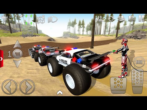 Offroad Outlaws Police car Dirt Cars driving Extreme Off-Road #2 gameplay Android Ios