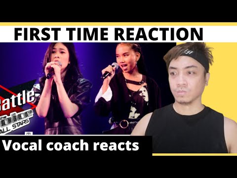 คริสตา VS แพร ชนาภรณ์ - Unstoppable - Battle - The Voice All Stars Thailand Vocal Coach Reaction