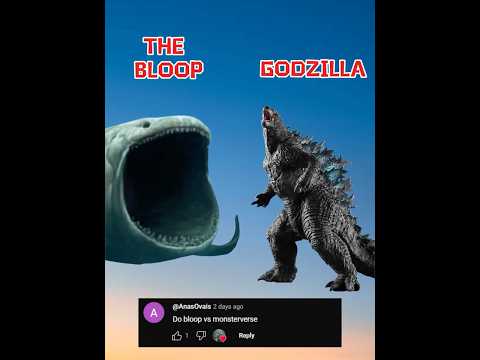 Bloop VS Godilla, King Ghidorah, MechaGodzilla, Destoroyah (Monsterverse) #godzilla #scp