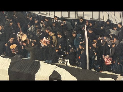 Grobari izneli Zvezdine bubnjeve na 178. "večitom" derbiju, obe grupe istakle parole oko toga