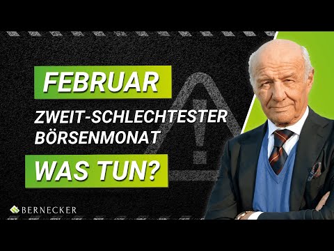 February: Second-worst month for the stock market - What to do? | Hans A. Bernecker on Bernecker.TV