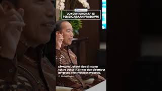 Jokowi Buka Suara soal Isi Pembicaraan dengan Prabowo saat Buka Puasa Bersama di Istana Jakarta
