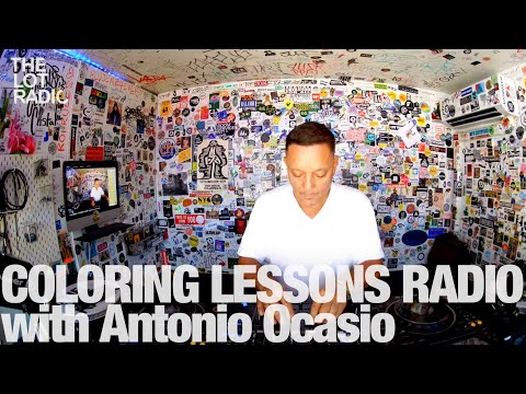 COLORING LESSONS RADIO with Antonio Ocasio @TheLotRadio 08-13-2023