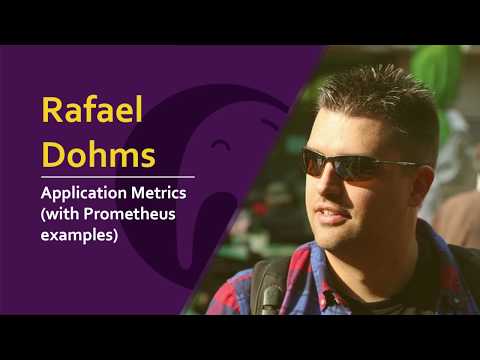 Rafael Dohms - Application Metrics (with Prometheus examples) | #phpsrb