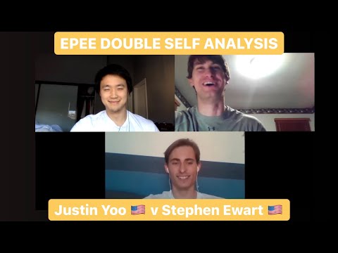 Epee Double Self Analysis with Stephen Ewart and Justin Yoo - Charlotte NAC 2020