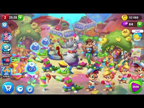 Fishdom 5936 Super Hard Level - 19 moves - NO BooSTERS
