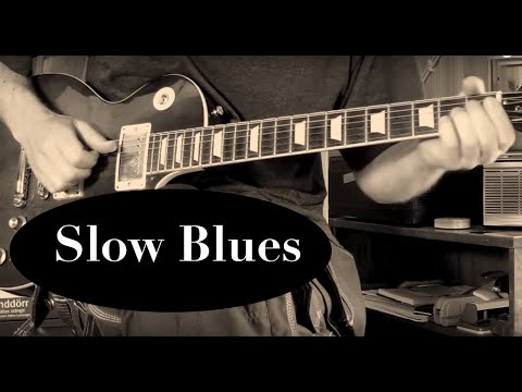 SLOW ELECTRIC GUITAR BLUES