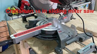 Craftsman 10 inch miter saw