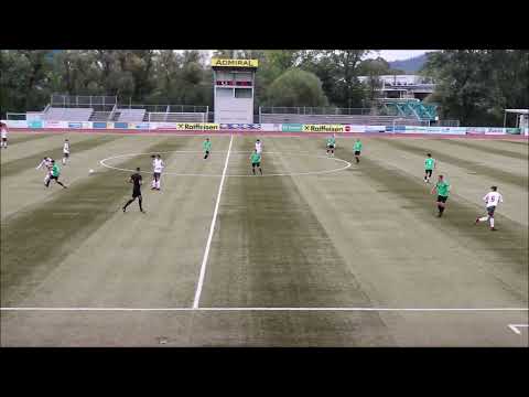 Szenen 1. Halbzeit U17 Meisterschaftsspiel Gebiet Graz FC Gratkorn - SVU Liebenau, 2:2, 25.09.2022