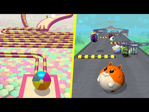 Going Balls Vs Action Balls All Levels Gameplay Android iOS #231