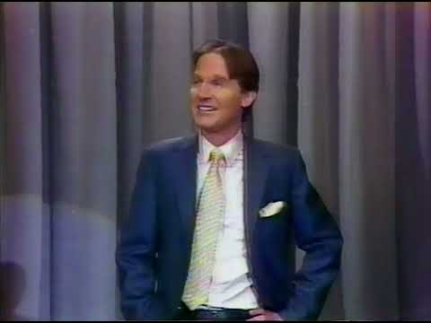 A Whitney Brown on The Tonight Show Jay Leno 1980s KCST San Diego