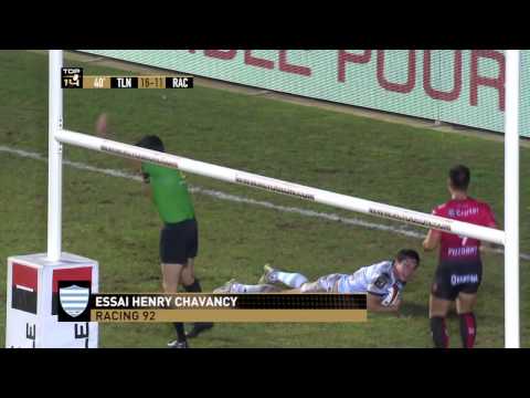 TOP14 - Résumé Toulon-Racing: 22-27 - J1 - Saison 2015/2016