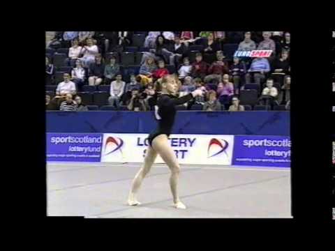 Simona AMANAR (ROM) floor - 2000 World Cup final