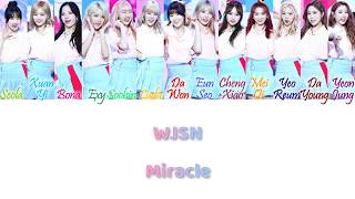 Cosmic Girls (WJSN/우주소녀) - Miracle (기적 같은 아이) Han/Rom/Eng Color Coded Lyrics