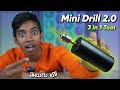 How To Make Mini Drill Machine Useful 3 In 1 Tool Telugu Experiments Dremel Tool 2 0