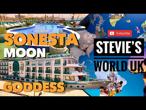 SONESTA MOON GODDESS NILE RIVER CRUISE SHIP FULL TOUR - EGYPT