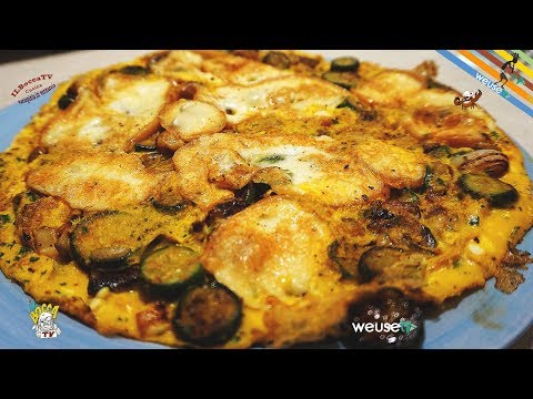 336 - Frittata di cipolle, zucchine e scamorza affumicata...ne vorrei 'na tonnellata!