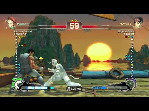 Alioune (Ca) vs Evans (Fe)