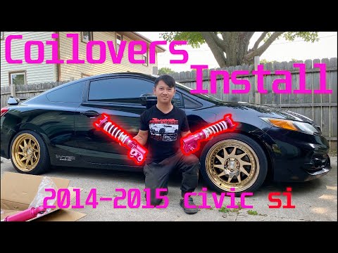 Installing Godspeed coilovers | 2012 - 2015 Civic Si