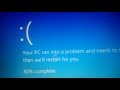 Blue Screen Of Death FINALLY
