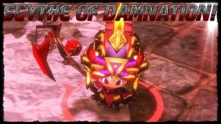 Scythe of Damnation! Awakening Rod Of Damnation & Devil Slayer's Armor! [Happy Dungeons]