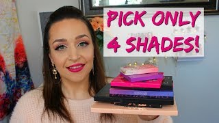 My Favourite Quad in the Palette (If I could only pick 4 shades!)