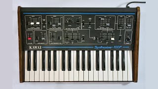Video thumbnail for KAWAI / TEISCO 100F (1977) Analog Synthesizer by Nacho Marty Meyer