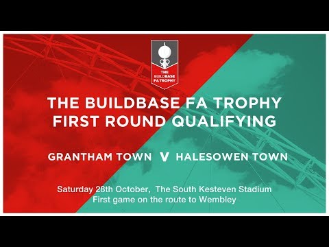 HIGHLIGHTS | Buildbase FA Trophy - Grantham Town v Halesowen Town [28/10/2017]