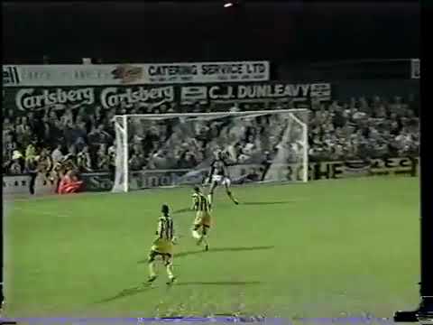 David Moyes scores for Preston North End.