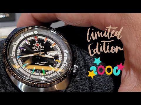 東方虹：東方200米鮑魚殼潛水錶，仲有限量彩虹小時刻度版！/YouTube 首次有實物睇!/ 榮記錶行 Orient Neo Classic Sports Collection!