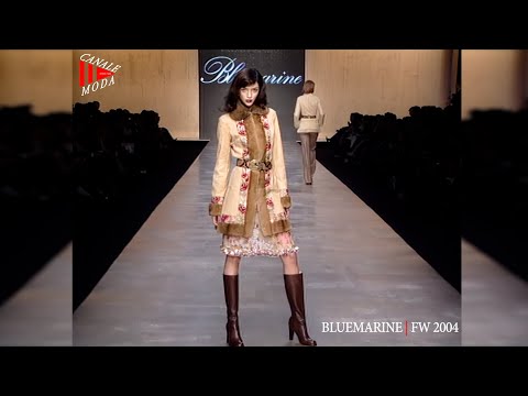 BLUMARINE Fall Winter 2004 Milan 4K - Canale Moda