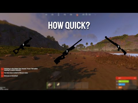 Speedrunning a Tier 3 Gun on Wipe Day! (18 Minutes WR?)