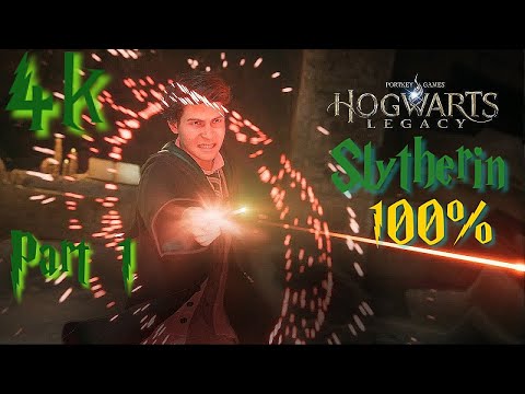 Hogwarts Legacy Slytherin Gameplay Walkthrough 100% Completion [PC 4k UHD] Part 1 - No Commentary