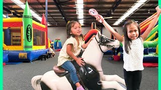 Giant Slide for Kids | Indoor Playground | Bounce and Beyond