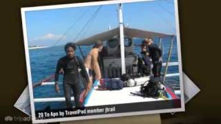 preview picture of video 'Diving Apo Reef Jtrail's photos around Pandan Island, Philippines (pandan island philippines)'