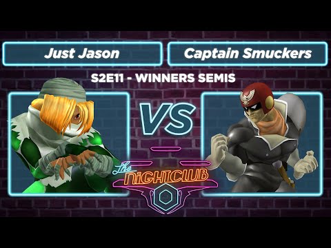 The Nightclub S2E11: Just Jason (Sheik) vs Captain Smuckers (Falcon) - Winners Semis SSBM