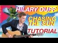 Hilary Duff - Chasing the sun - GUITAR TUTORIAL w ...