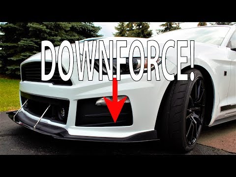 2015 Mustang APR Performance Front Wind Splitter Installation