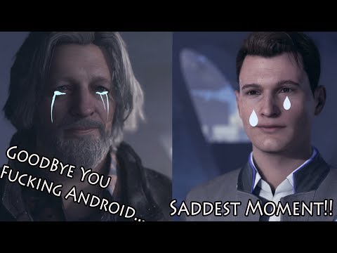 Connor Meet Hank For The Last Time, Saddest Moment - Detroit Become Human