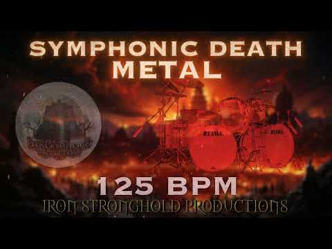 🥁Symphonic Death Metal Style Drum Track - 125 BPM (FREE WAV DOWNLOAD)