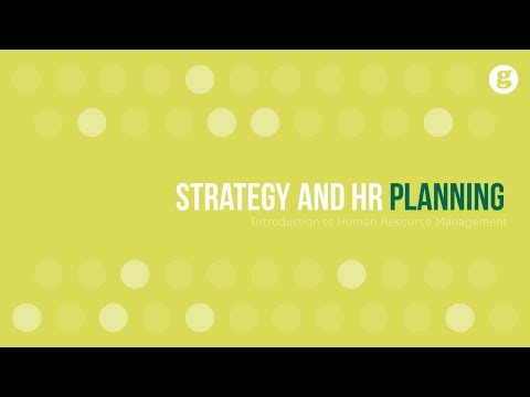Strategy and HR Planning