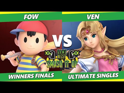Smash It Up 27 Winners Finals - Ven (Zelda) Vs. FOW (Ness) SSBU Ultimate Tournament