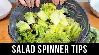 How To Use A Salad Spinner