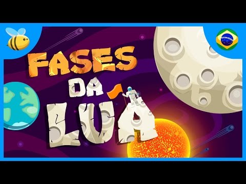 As Fases da Lua | Vídeos Educativos para Crianças