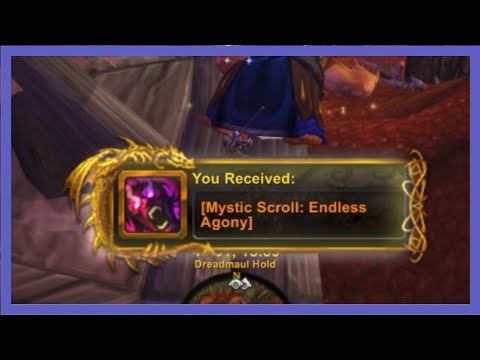 how to get ENDLESS AGONY in Warcraft reborn - ascension bronzebeard!