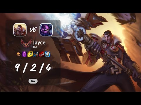 Jayce Top vs Kennen - NA GrandMaster Patch 13.11