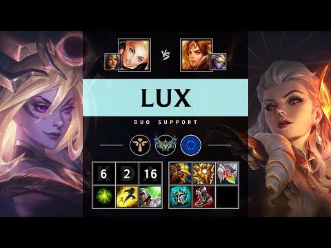 Lux Support vs Leona: Rampage - EUW Challenger Patch 14.23