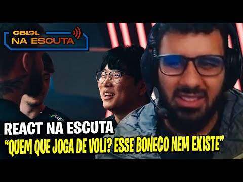 ABSOLUT REAGINDO AO NA ESCUTA - 2ª RODADA DO CBLOL 2023 2ª ETAPA
