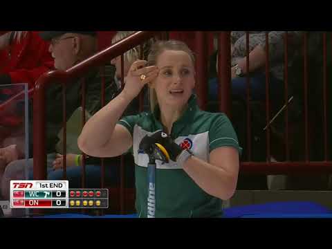 2020 Scotties Tournament of Hearts - Jones (WC) vs. Homan (ON) - Draw 2